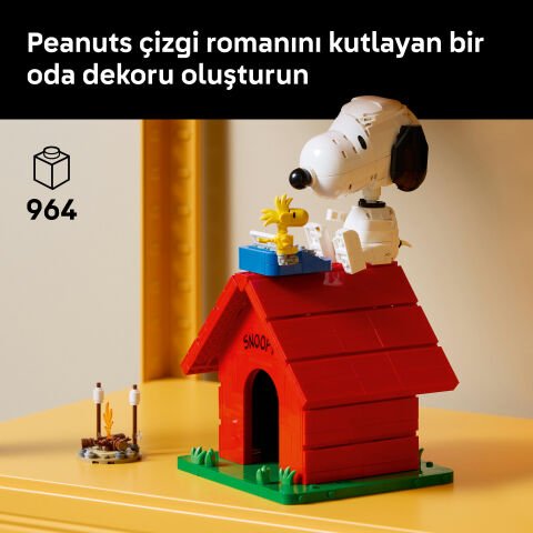 LEGO® Ideas Peanuts: Snoopy’nin Köpek Kulübesi 21368