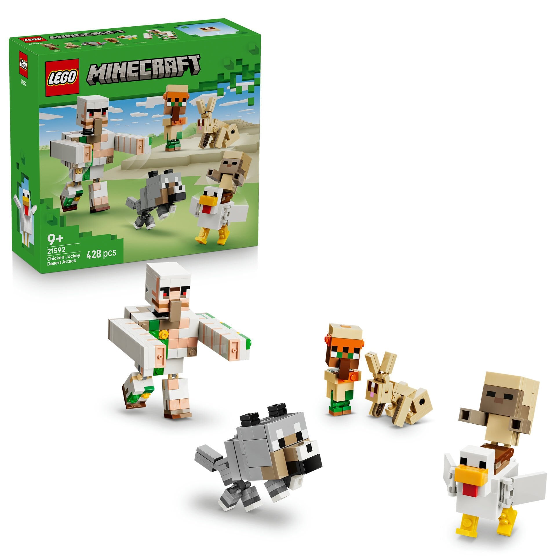 LEGO® Minecraft® Tavuk Jokey Çöl Saldırısı 21592