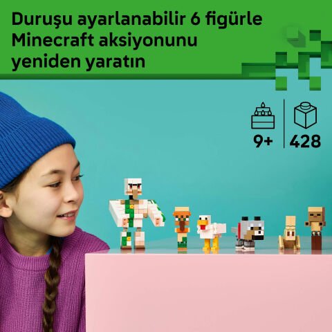 LEGO® Minecraft® Tavuk Jokey Çöl Saldırısı 21592