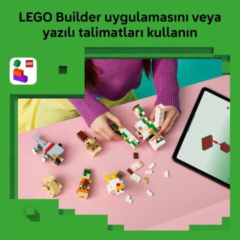 LEGO® Minecraft® Tavuk Jokey Çöl Saldırısı 21592