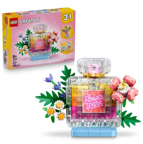 LEGO® Creator 3’ü 1 Arada Çiçekli Dekoratif Parfüm Şişesi 31383
