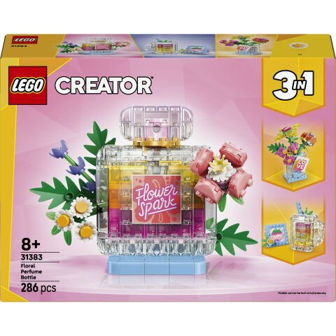 LEGO® Creator 3’ü 1 Arada Çiçekli Dekoratif Parfüm Şişesi 31383