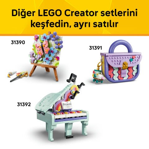 LEGO® Creator 3’ü 1 Arada Çiçekli Dekoratif Parfüm Şişesi 31383