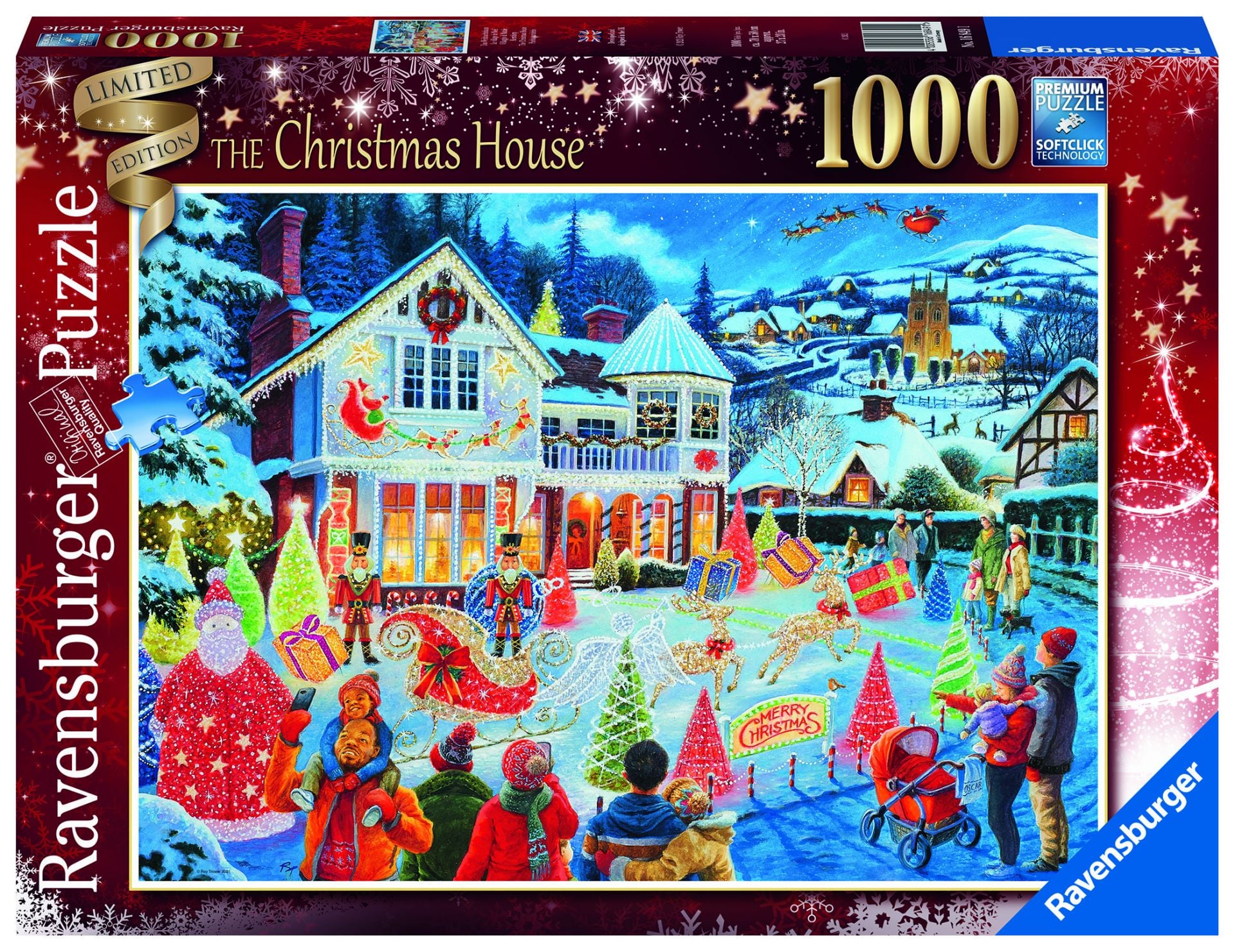 1000 Parça Puzzle Yılbaşı Evi
