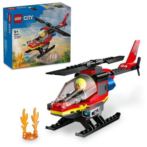 LEGO® City İtfaiye Kurtarma Helikopteri 60411