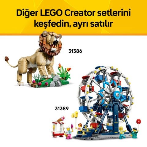 LEGO® Creator 3’ü 1 Arada İkonik Korsan Gemisi 31387