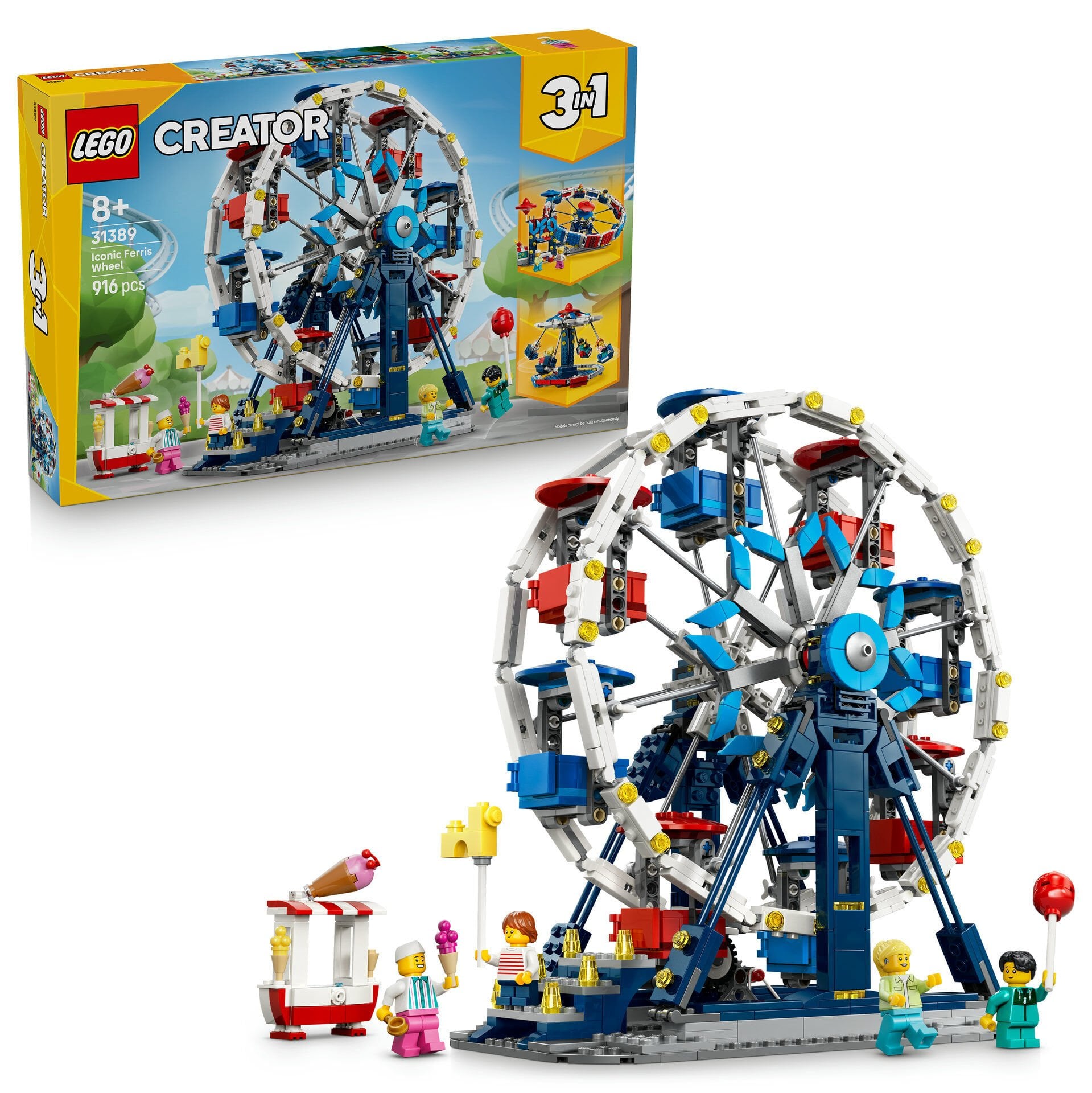 LEGO® Creator 3’ü 1 Arada İkonik Dönme Dolap 31389
