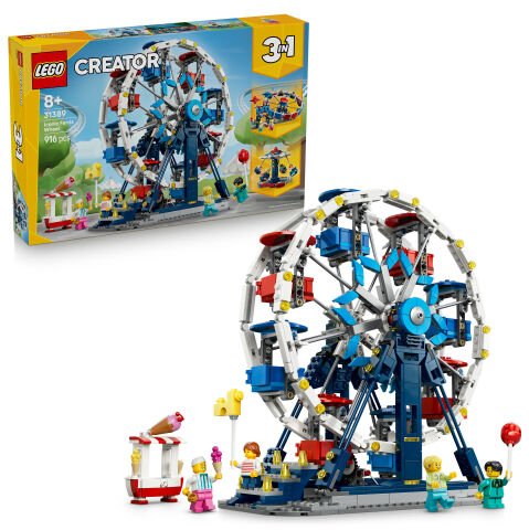 LEGO® Creator 3’ü 1 Arada İkonik Dönme Dolap 31389