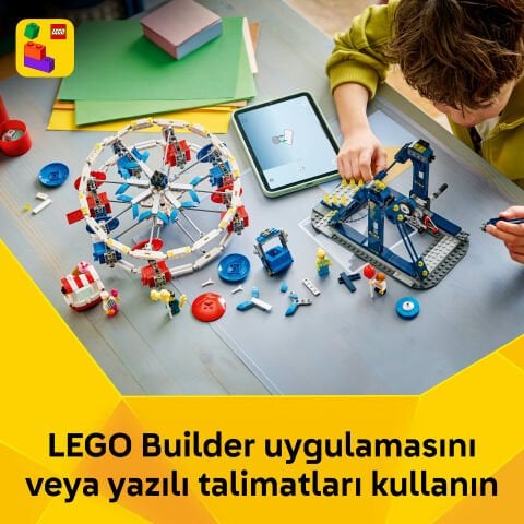 LEGO® Creator 3’ü 1 Arada İkonik Dönme Dolap 31389