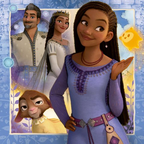 3x49 Parça Puzzle Walt Disney Wish