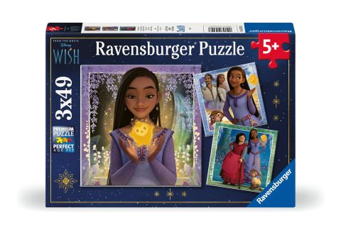3x49 Parça Puzzle Walt Disney Wish
