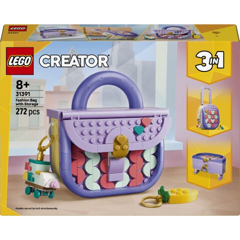 LEGO® Creator 3’ü 1 Arada Saklama Bölmeli Tasarım Çanta 31391