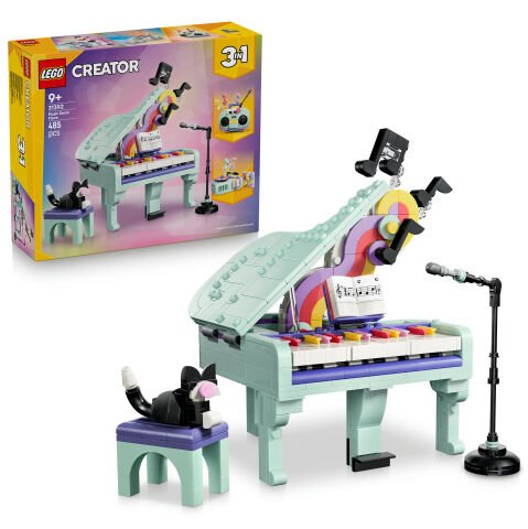 LEGO® Creator 3’ü 1 Arada Müzikal Dekor Kedili Piyano 31392