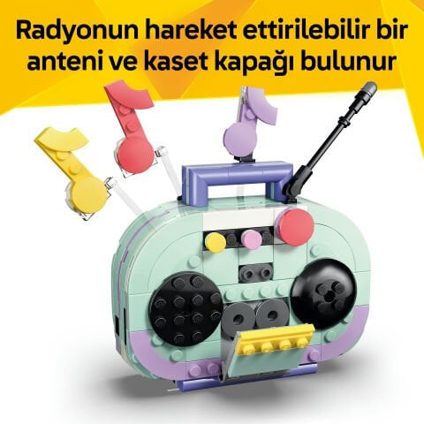LEGO® Creator 3’ü 1 Arada Müzikal Dekor Kedili Piyano 31392