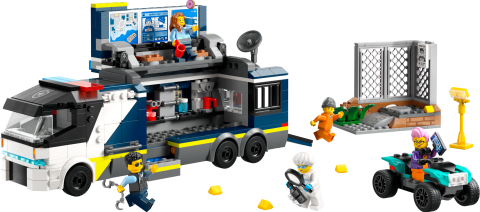LEGO® City Polis Mobil Suç Laboratuvarı Kamyonu 60418