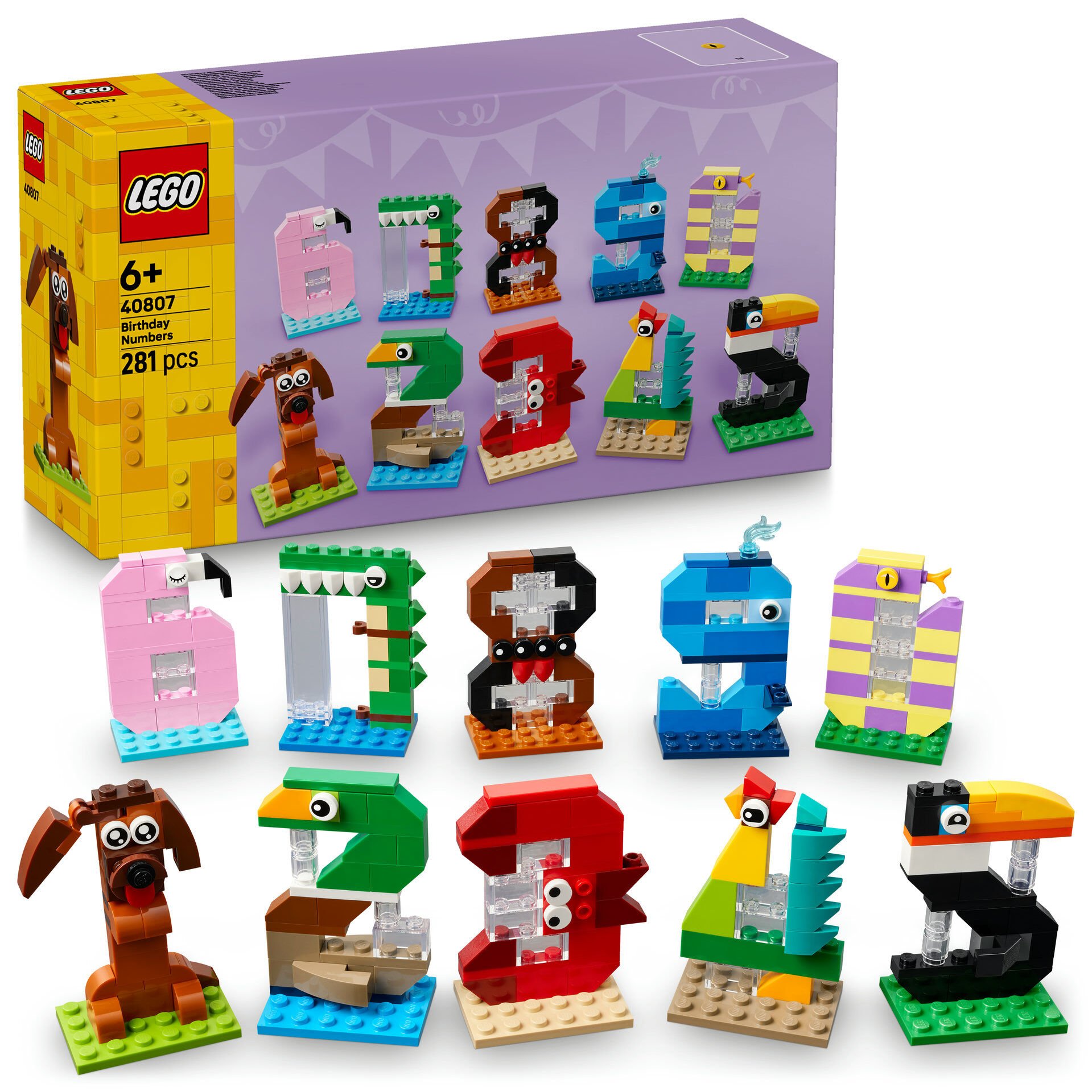 LEGO® Doğum Günü Rakamları 40807