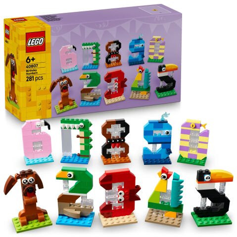 LEGO® Doğum Günü Rakamları 40807