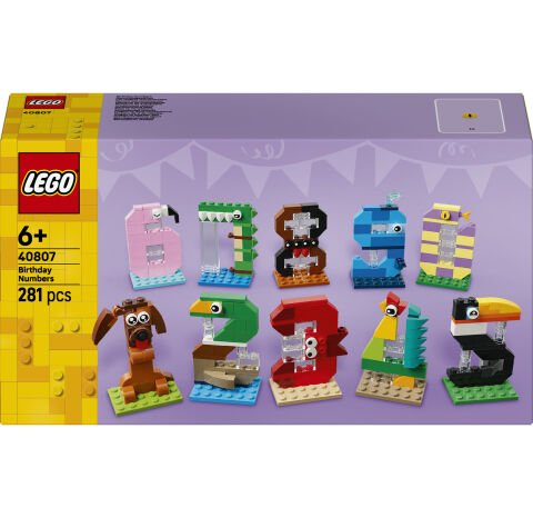 LEGO® Doğum Günü Rakamları 40807
