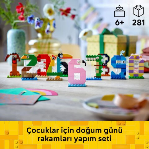 LEGO® Doğum Günü Rakamları 40807