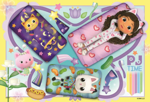 2x12 Parça Puzzle Gabby's Dollhouse