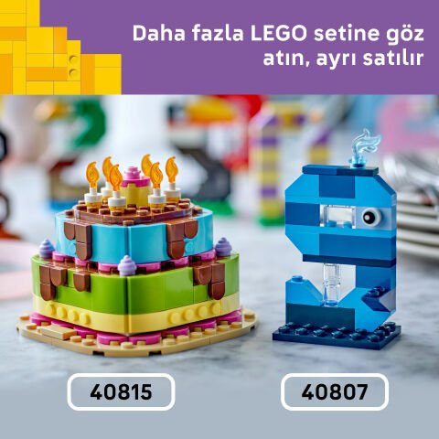 LEGO® Doğum Günü Pastası 40815