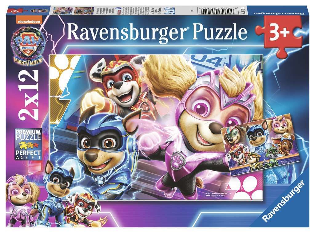 2x12 Parça Puzzle Paw Patrol