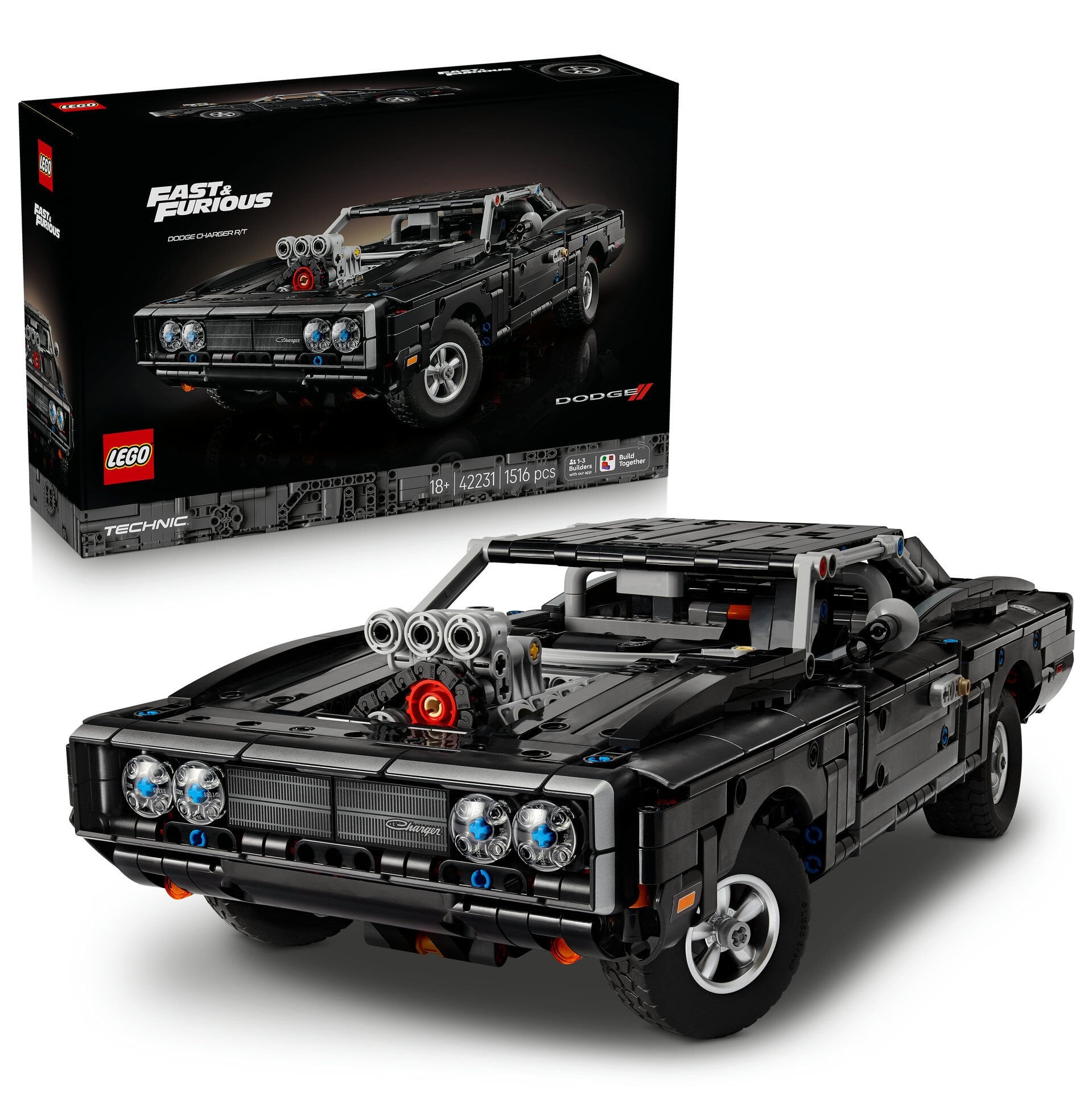 LEGO® Technic Fast and Furious Dodge Charger R/T Araba 42231
