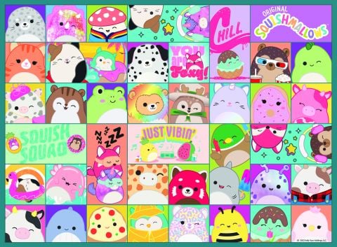 100 Parça Puzzle Squishmallows