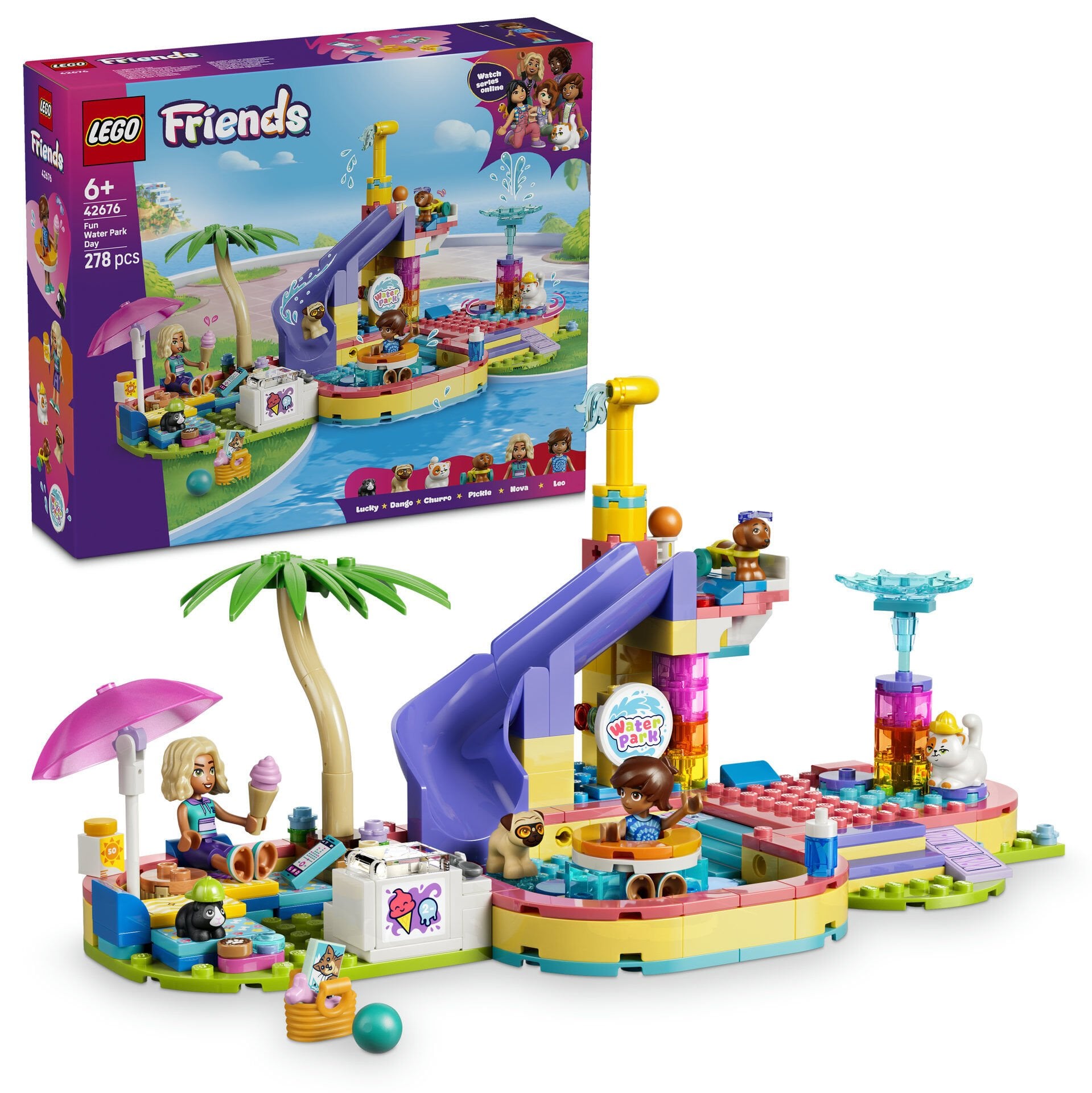 LEGO® Friends Su Parkında Eğlence 42676