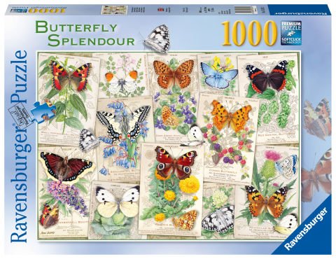 1000 Parça Puzzle Kelebekler