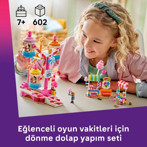 LEGO® Friends Şeker ve Kapkek Dönme Dolabı 42700