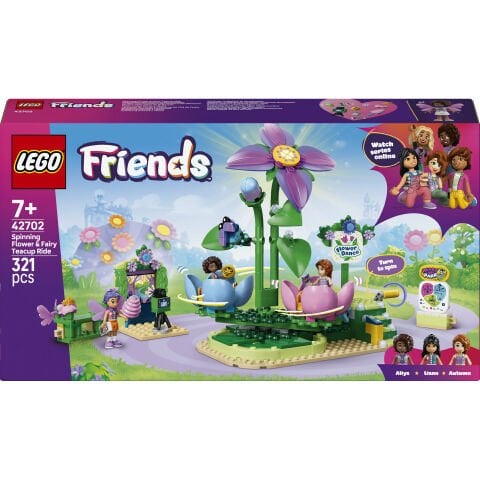 LEGO® Friends Dönen Çiçek ve Peri Fincanı 42702