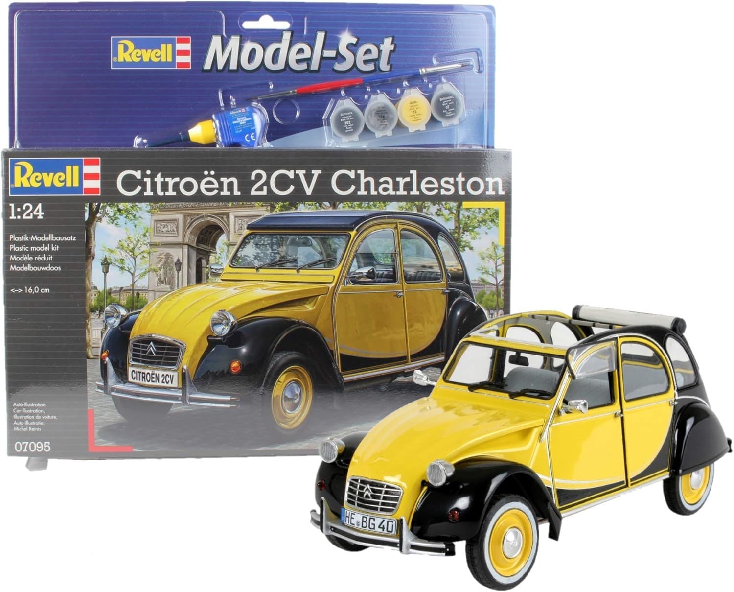 Revell Model Set Citroen 2CV 1:24-67095