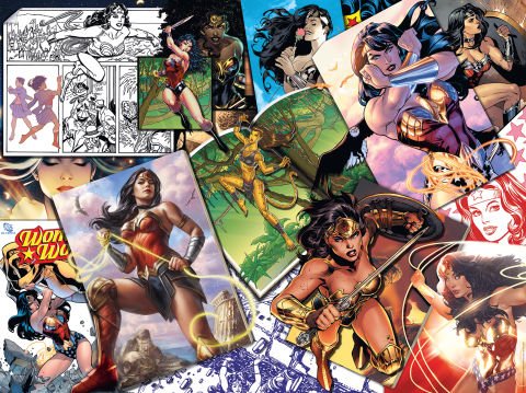 1500 Parça Puzzle DC Wonder Woman