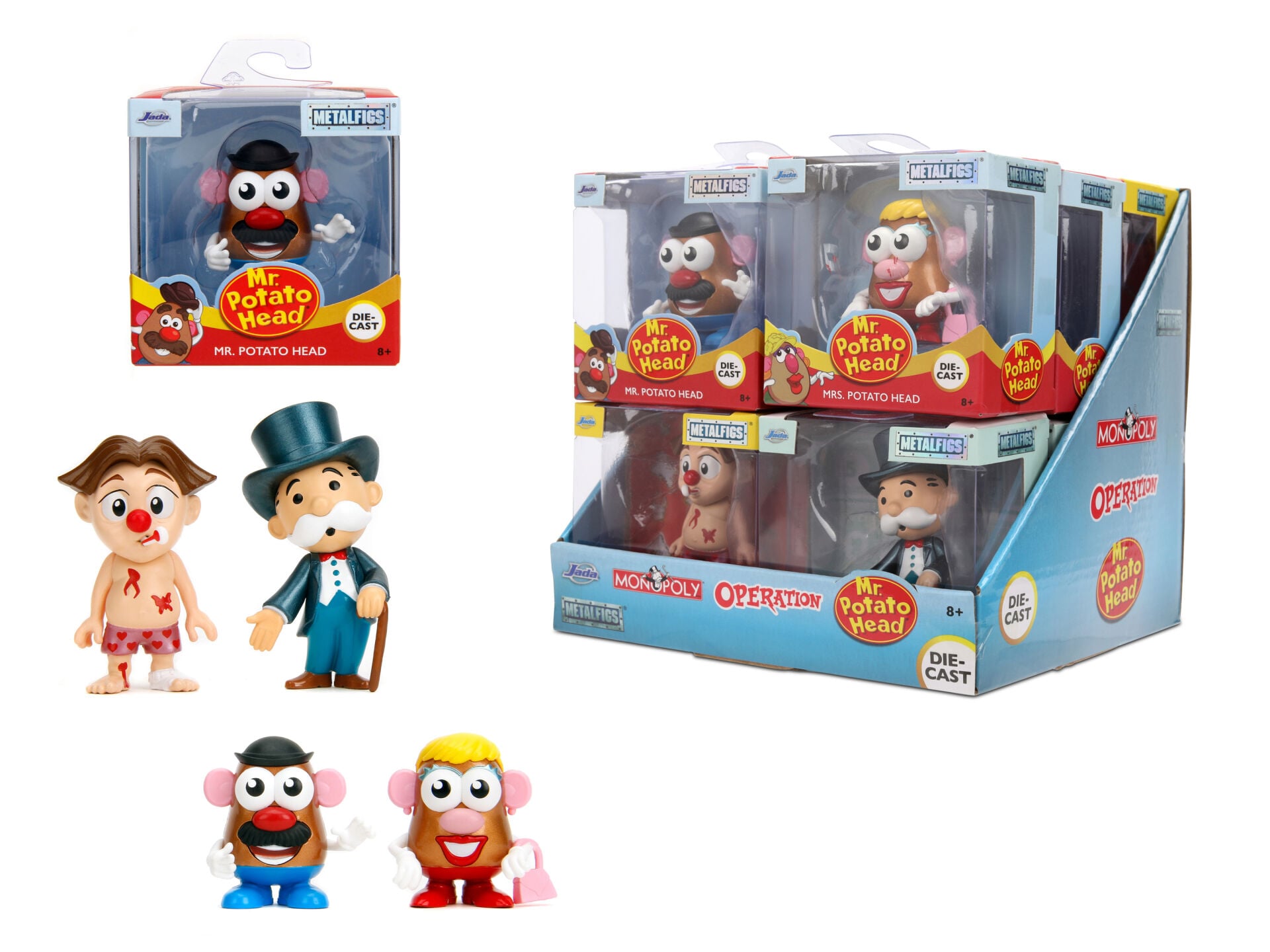 Jada, Hasbro Gaming Figürleri 4 Asorti (Tekli)