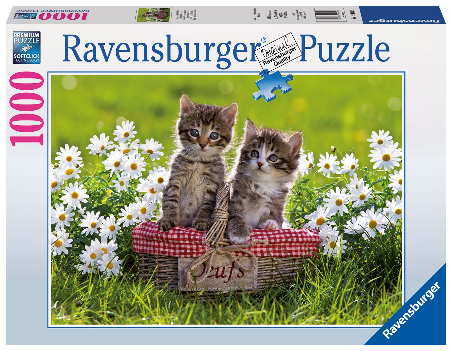 1000 Parça Puzzle Çayırda Piknik