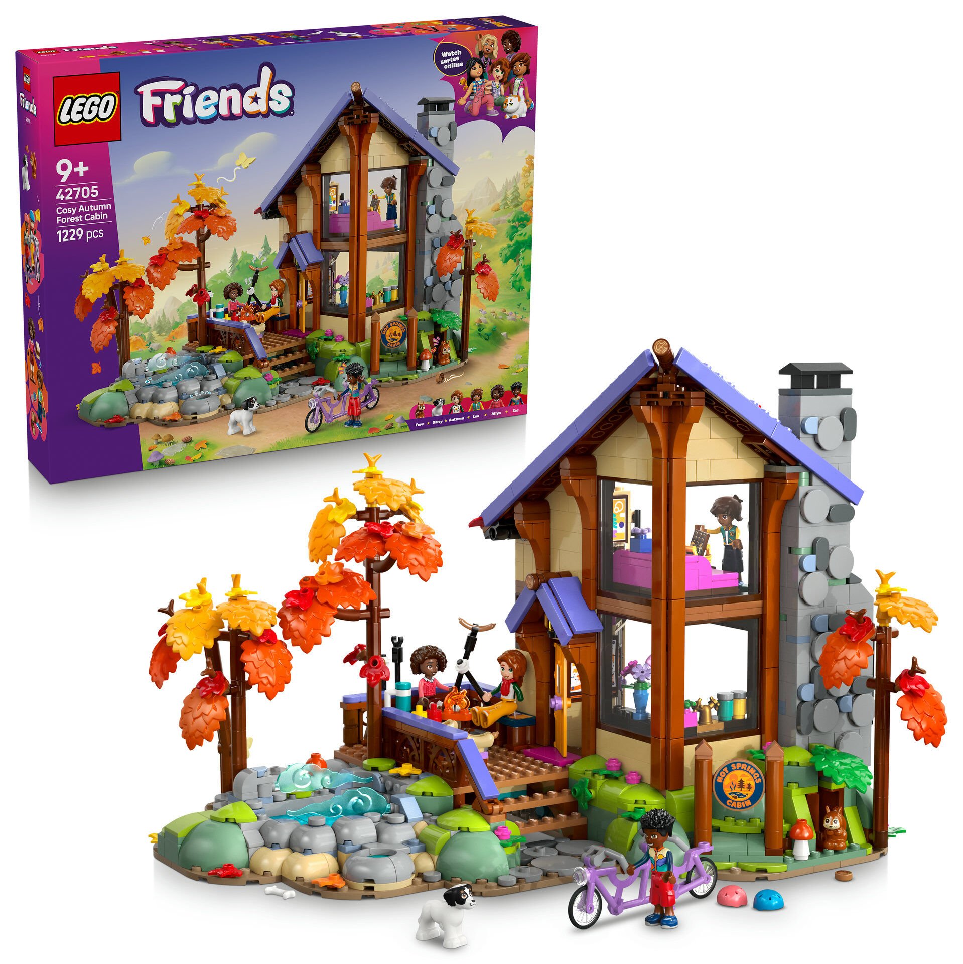 LEGO® Friends Şirin Sonbahar Orman Kulübesi 42705