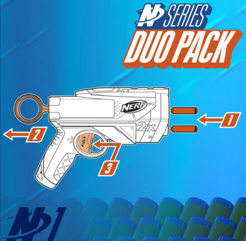 Nerf N 2li Paket