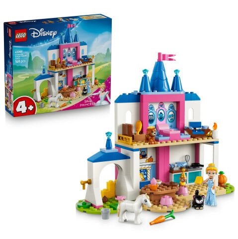 LEGO® ǀ Disney Princess Sindirella Hayvan Dosları Şatosu 43283