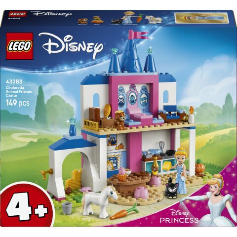LEGO® ǀ Disney Princess Sindirella Hayvan Dosları Şatosu 43283