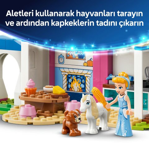 LEGO® ǀ Disney Princess Sindirella Hayvan Dosları Şatosu 43283