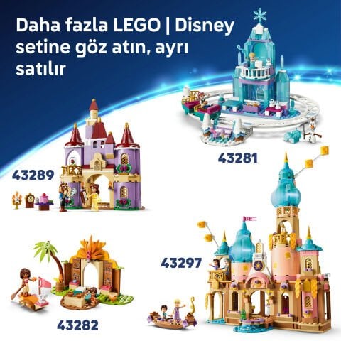 LEGO® ǀ Disney Princess Sindirella Hayvan Dosları Şatosu 43283