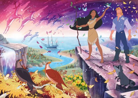 1000 Parça Puzzle Walt Disney Pocahontas