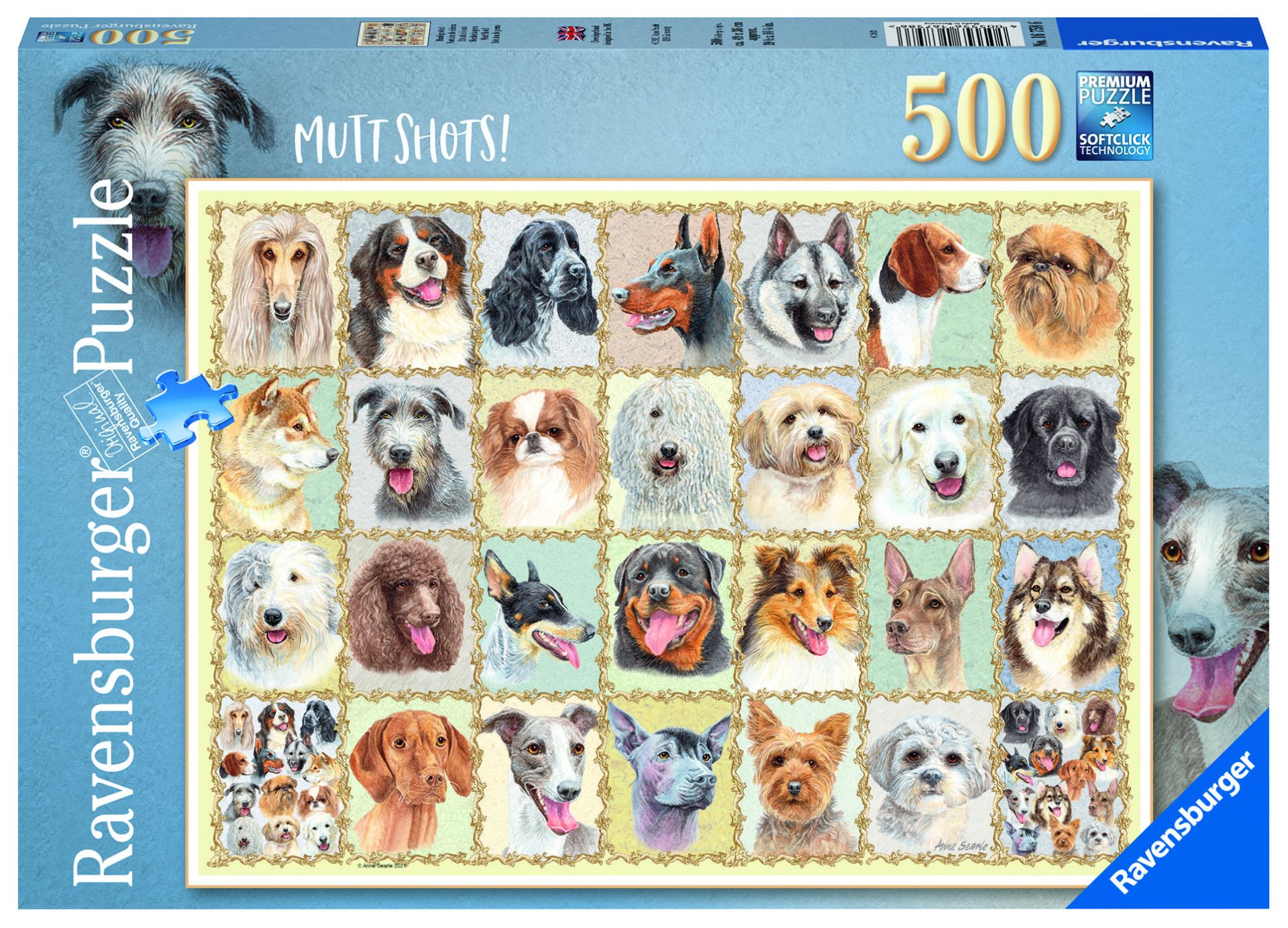 500 Parça Puzzle Mutt Shots