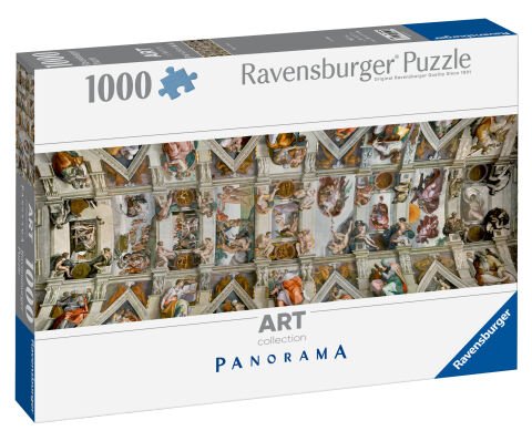 1000 Parça Puzzle Sistin Şapeli