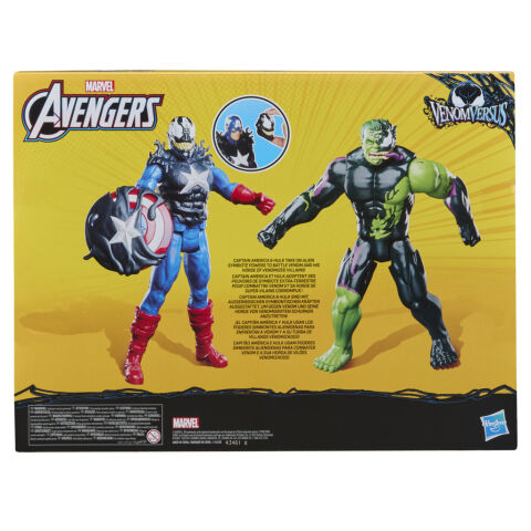Avengers Captain America Hulk Figür