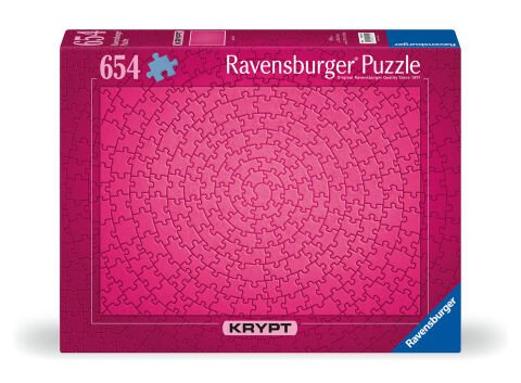 654 Parça Puzzle Krypt Pembe