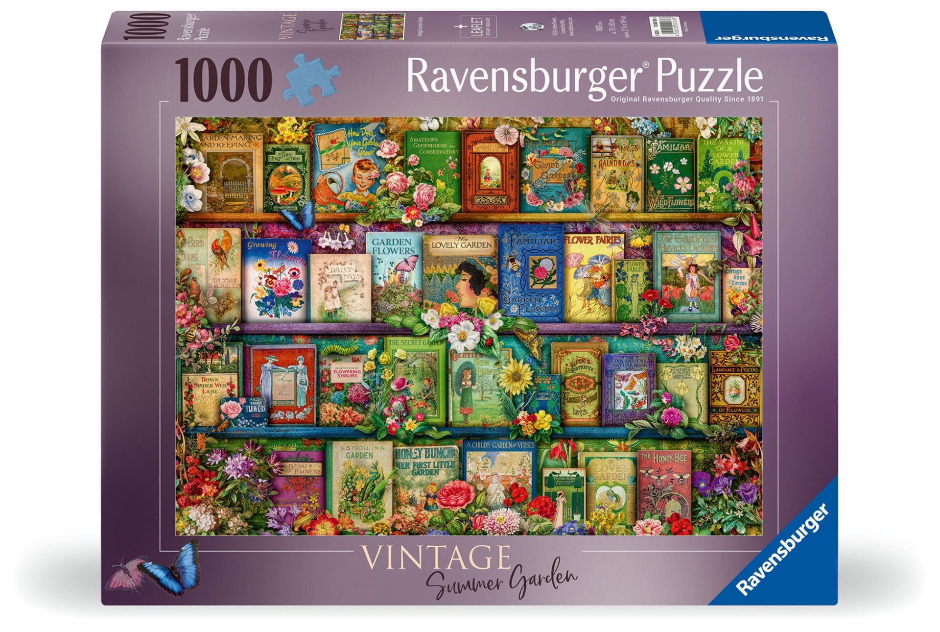 1000 Parça Puzzle Nostaljik Bahçe