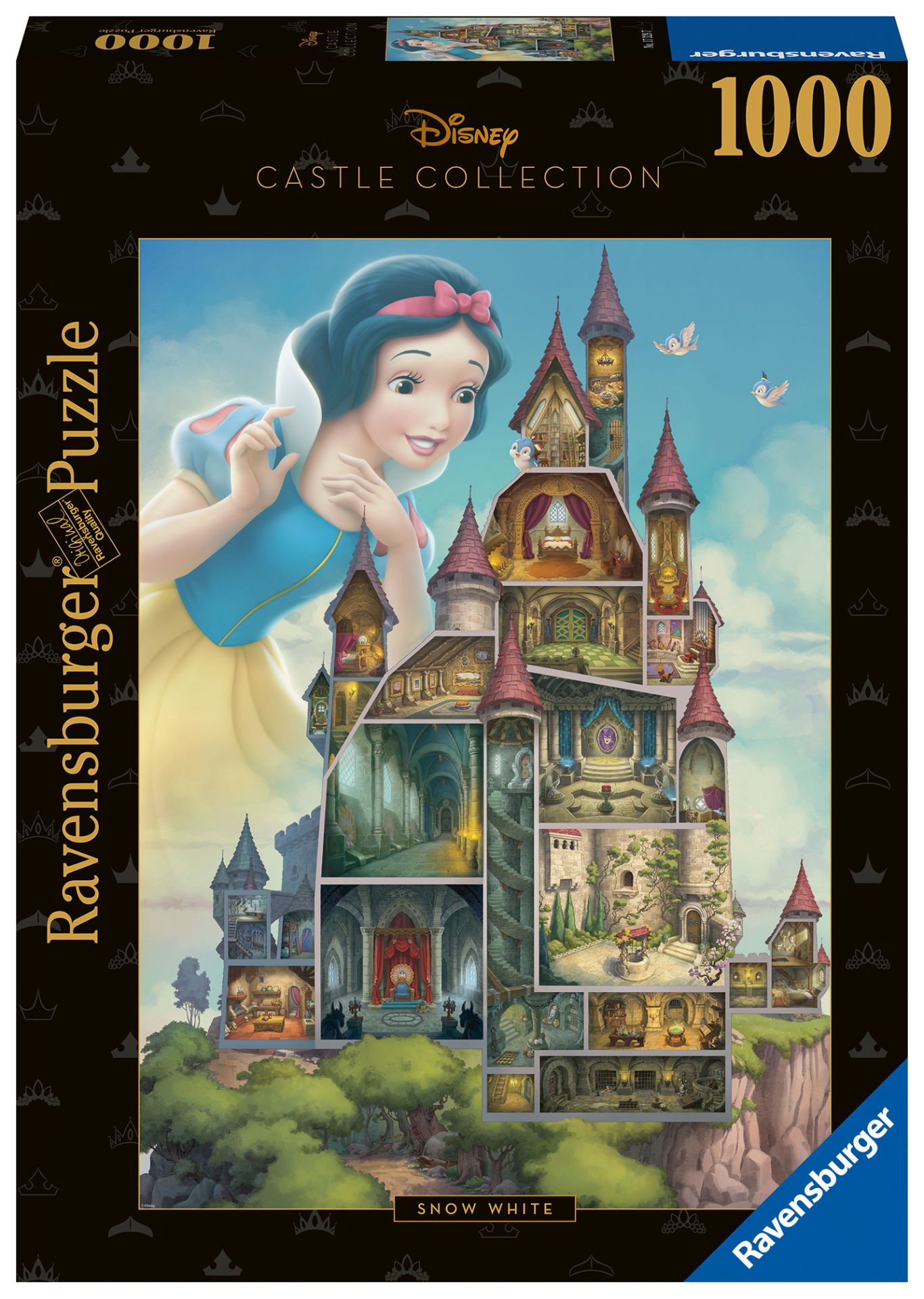 1000 Parça Puzzle Walt Disney Pamuk Prenses Şato