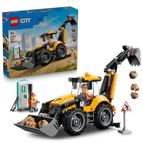 LEGO® City Sarı Kazıcı Yükleyici 60480